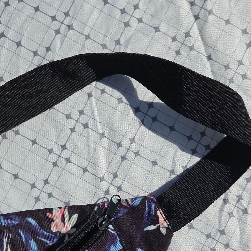 Empyre Black Floral Waist Bag - Picture 6 of 11